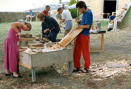 1992 · Cortona. Making requires patience, material and company