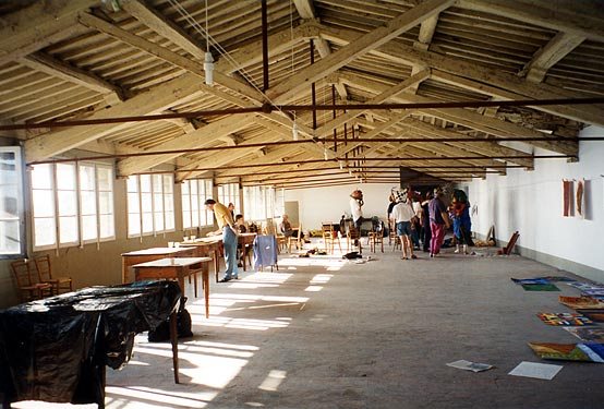 1996 · Cortona. The old dining hall becomes a place for practice