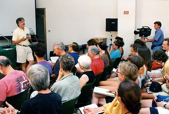 1997 · Cortona. The lecture room becomes a shared inquiry